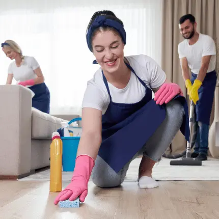 cleaning team